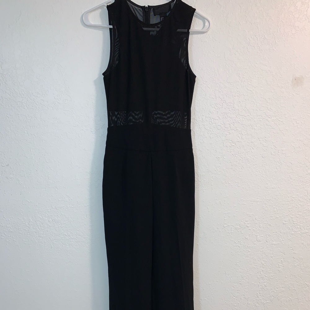 H&M black playsuit